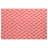 Getrapte Chevrons - Rood Stof (Yard (91,4 cm))