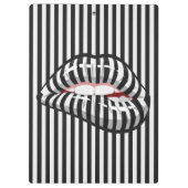 Getrapte Lips Klembord (Achterkant)