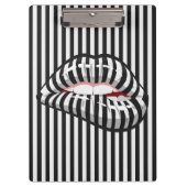 Getrapte Lips Klembord (Voorkant)