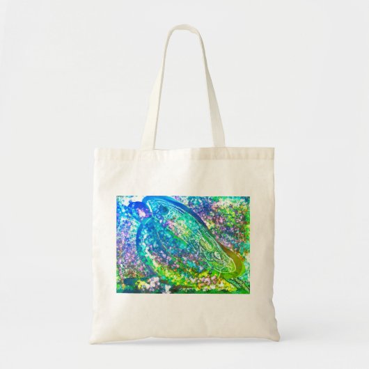 getrapte vogel! Canvas tas (Voorkant)