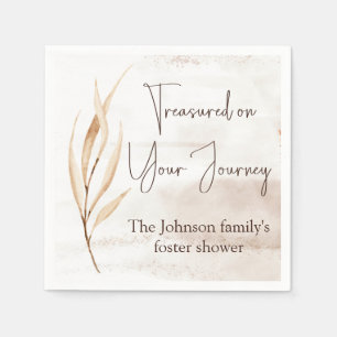 "Getreasured on Your Journey" Foster Care Douche Servet
