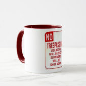 getreuzel mok (Voorkant links)