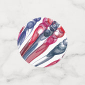 getrokken bellenplezier / origineel / confetti (Kleine voorkant)