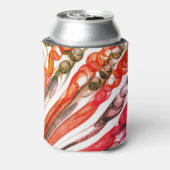 Getrokken bellenpret / 1974 / blikjeskoeler (Blikje Achterkant)