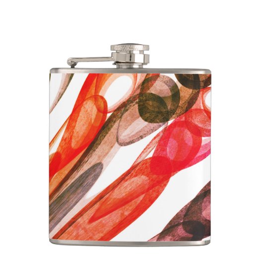 Getrokken bellenpret / 1974 / heupfles (Voorkant)