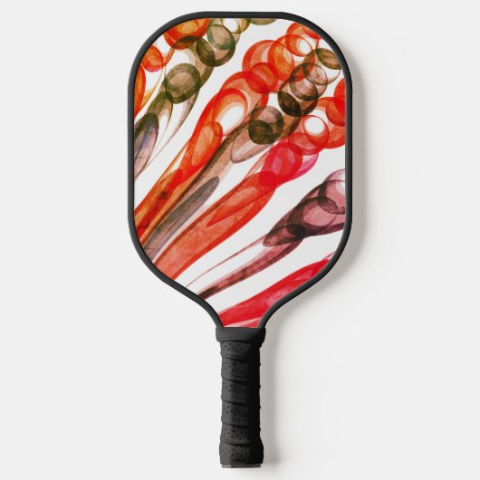 Getrokken bellenpret / 1974 / pickleball paddle (Voorkant)