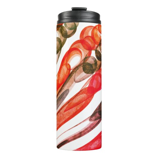 Getrokken bellenpret / 1974 / thermosbeker (Voorkant)