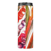 Getrokken bellenpret / 1974 / thermosbeker (Achterkant)