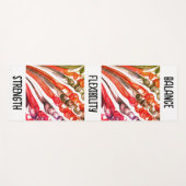 Getrokken bellenpret / 1974 / yogamat (Voorkant (horizontaal))