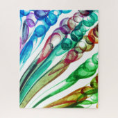 getrokken bellenpret / Greenleaf / Legpuzzel (Verticaal)