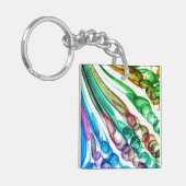 getrokken bellenpret / Greenleaf / Sleutelhanger (Voorkant Links)