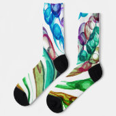 getrokken bellenpret / Greenleaf / Sokken (Links)