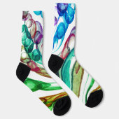 getrokken bellenpret / Greenleaf / Sokken (Rechts)