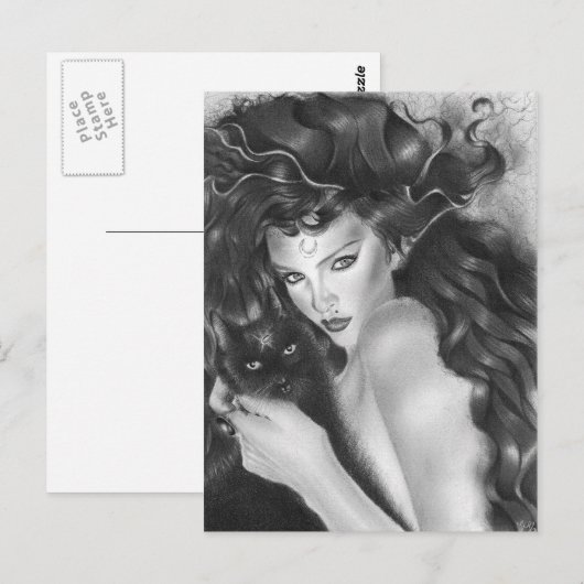 Getrokken Briefkaart (Voorkant / Achterkant)