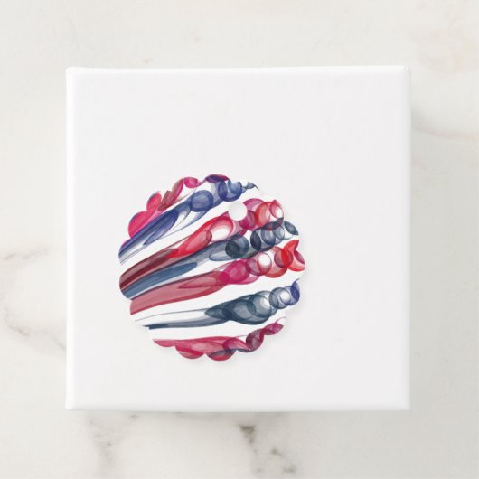 Getrokken Bubbel Fun / Origineel / Bedankjes Labels (In situ)