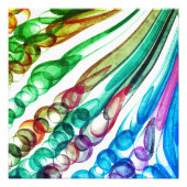 Getrokken Bubbel Plezier / Greenleaf / Foto Afdruk (Voorkant)