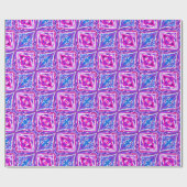 getrokken bubbelplezier / Miami / spiegeldraai / Cadeaupapier (Vlak)