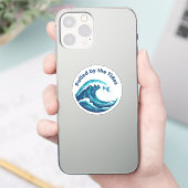 Getrokken door de getijden sticker (Telefoon)