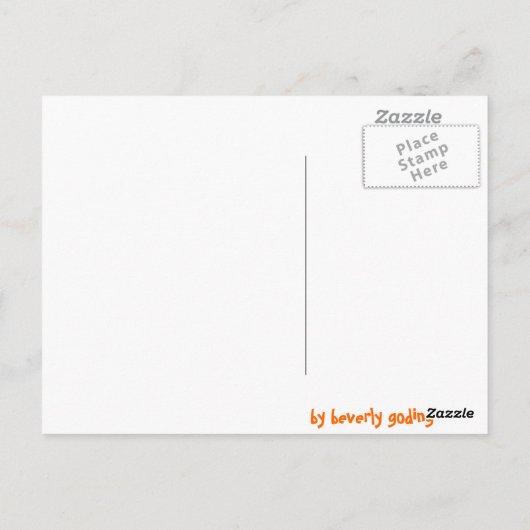 Getrokken eieren briefkaart (Achterkant)