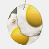 Getrokken eieren keramisch ornament (Links)