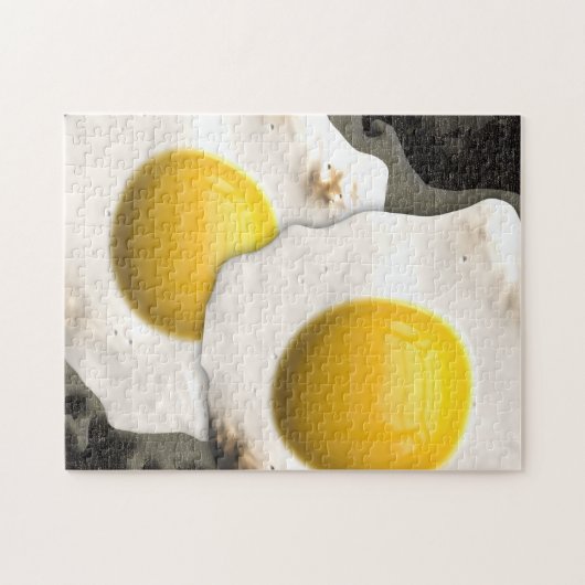 Getrokken eieren legpuzzel (Horizontaal)