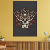 Getrokken in Duisternis Canvas Afdruk (Insitu (Woonkamer))