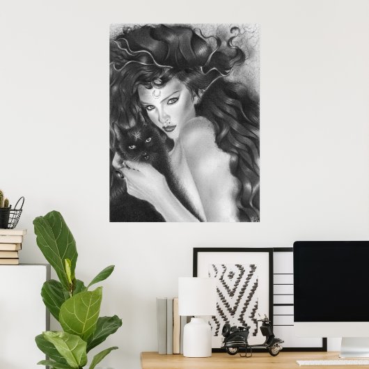 Getrokken Poster (Thuiskantoor)