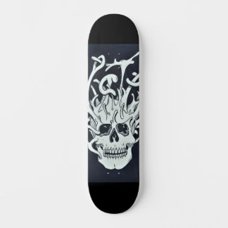 getrokken schedel persoonlijk skateboard