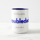 getroubledad! - basic blue mok (Midden)