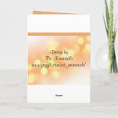 getrouw bedrijf - Dog Loss Memorial Kaart (Achterkant)