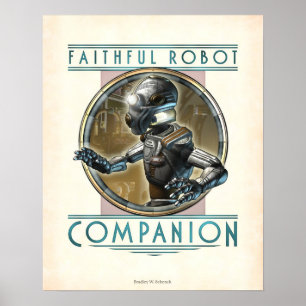 getrouw poster van Robot Companion (16x20 inch)