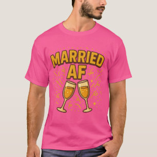 Getrouwd AF Mok – Grappig Huwelijkscadeau T-shirt