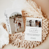 Getrouwd & Bright Christmas Kaart Holiday Arch Fot