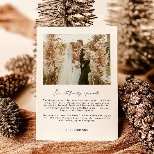 Getrouwd & Bright Holiday Christmas Kaart Arch Fot