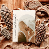 Getrouwd & Bright Holiday Christmas Kaart Arch Fot