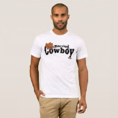 getrouwd Cowboy T-shirt (Voorkant volledig)