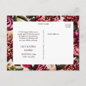 Getrouwd en vrolijk Briefkaart (Achterkant)