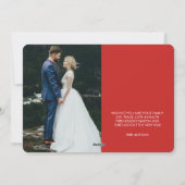 Getrouwd en vrolijk | Eerste kerstkaart (Achterkant)