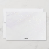 Getrouwd en vrolijk | Gouden Kerstscriptiefoto Feestdagenkaart (Achterkant)