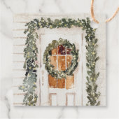 Getrouwd en vrolijk Nieuw getrouwd stel Mijnheer & Bedankjes Labels (Achterkant)