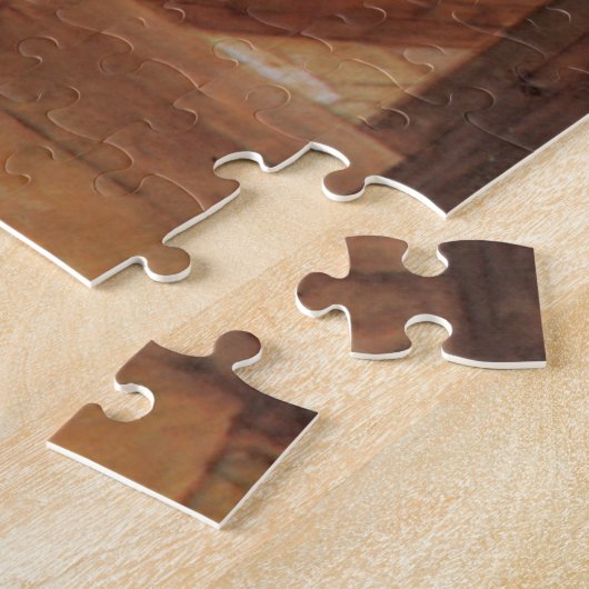 Getrouwd Geluk (door Frederic Leighton) Legpuzzel (Zijkant)