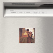 Getrouwd Geluk (door Frederic Leighton) Magneet (Insitu (Vaatwasser))