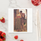 Getrouwd Geluk (door Frederic Leighton) Servet (Insitu)