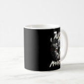 Getrouwd Halloween Skeleton bruid en bruidegom bru Koffiemok (Voorkant rechts)