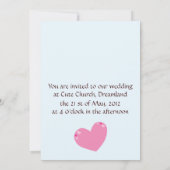 Getrouwd Honden Koppel Save The Date (Achterkant)