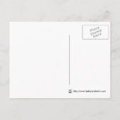 getrouwd hondenpaar aankondigingskaart (Achterkant)