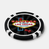 Getrouwd in Fabulous Las Vegas Poker Chip Bruiloft (Enkel)