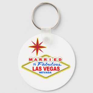 Getrouwd In Las Vegas Sleutelhanger