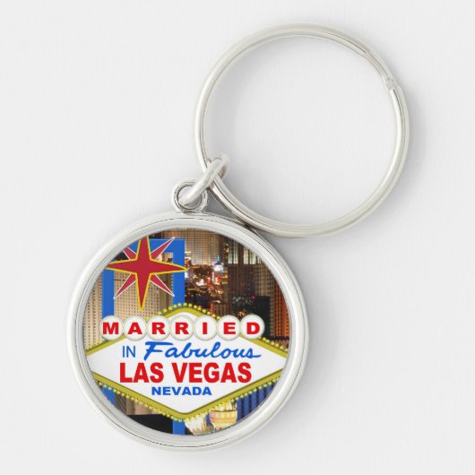 Getrouwd in LAS VEGAS Sleutelhanger (Voorkant)