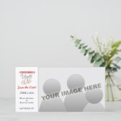 Getrouwd in Vegas Bewaar de datum Save The Date (Staand voorkant)